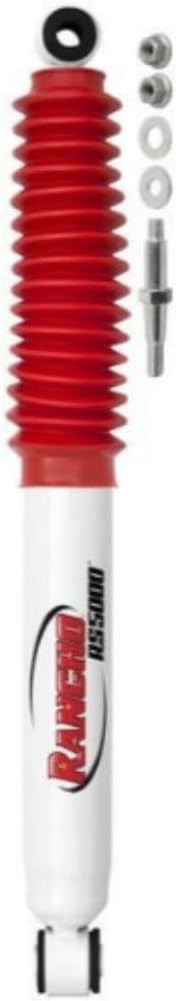 TrendsAuto RS5000 Series Steering Stabilizer fits 2001 2006 Silverado 2500 HD 4WD with 0" Lift - Accommodates Larger Tires - Includes TrendsAuto Decal