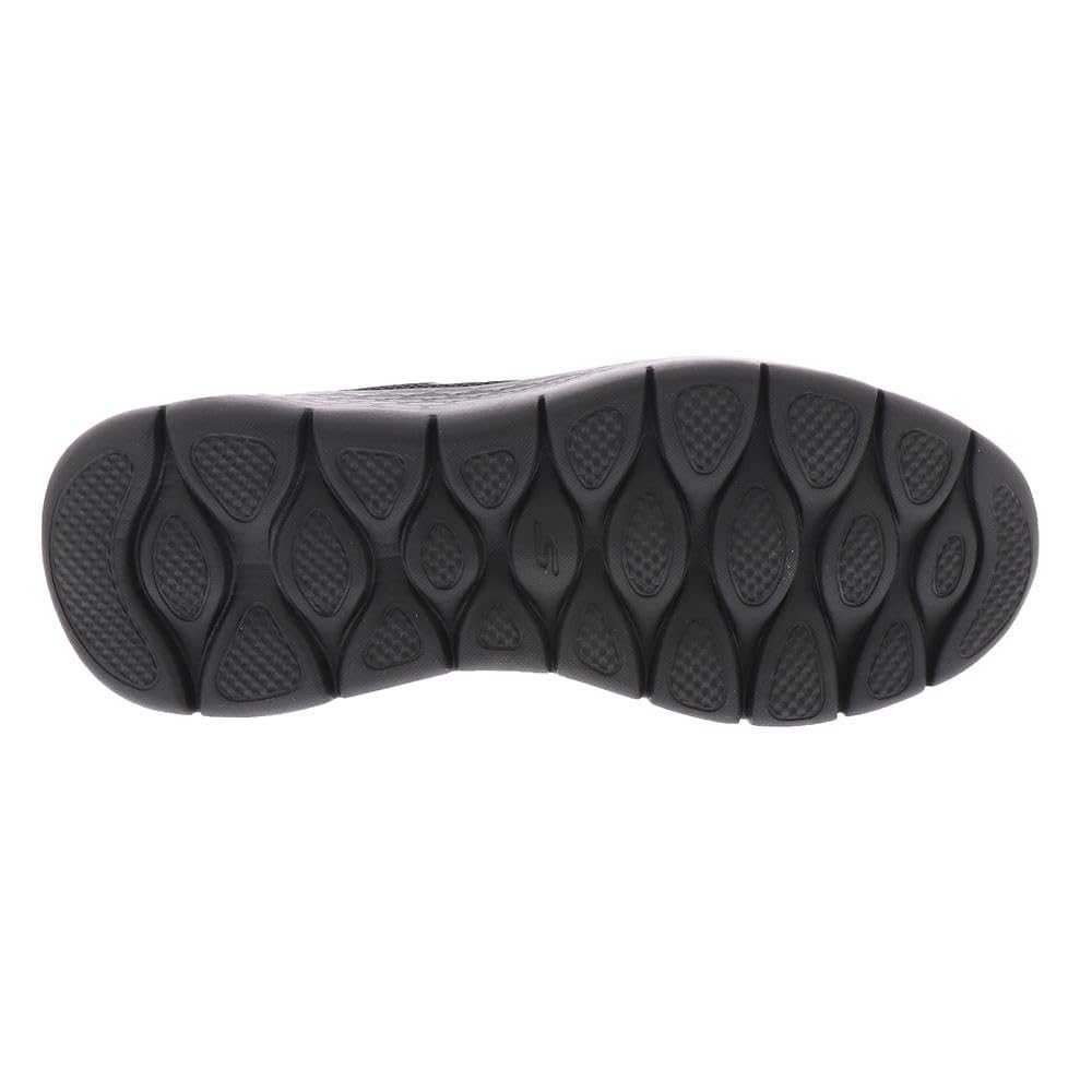 Skechers Slip-INS GO Walk Flex - Zapatos para Hombre, Negro y Negro, 40 EU