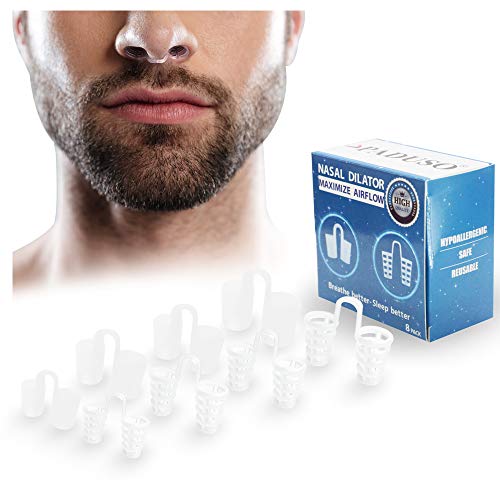 PADUSO | Dilatador Nasal Antironquidos Para Dormir | Respirador Nasal Para Respirar Mejor Por La Nariz | Ferula Antironquidos | Snore Stop | Ronquidos Soluciones Ecológicas