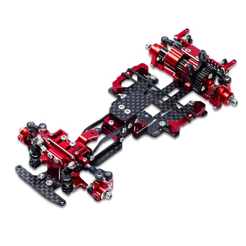 G-Force TT24 1/24 Scale Full CNC Aluminum Assembled Chassis for Indoor RC Drift Car Enthusiasts (GF-TT24)  
G-Force TT24 1/24 Scale Full CNC Aluminum Assembled Chassis RWD for Adult RC Car Builders (GF-TT24)  
G-Force TT24 1/24 Scale Full CNC Aluminu