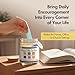 Only Zest Read Me When Bible Verses Jar for Daily Encouragement, 96 Color Coded Scripture Jar for Emotions and Feelings, Inspirational Religious Gifts for Women, Christian Gift for All Ages