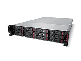 BUFFALO TeraStation 51210RH Rackmount NAS 144TB (12x12TB) with HDD NAS Hard Drives Included 10GbE / 12 Bay / RAID / iSCSI / Storage Server / NAS Server / NAS Storage / Network Storage / File Server