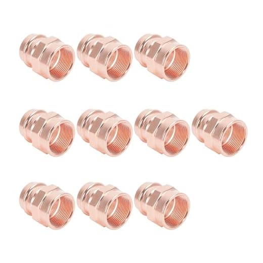 Cherbo Copper Press Fittings 10-Pack