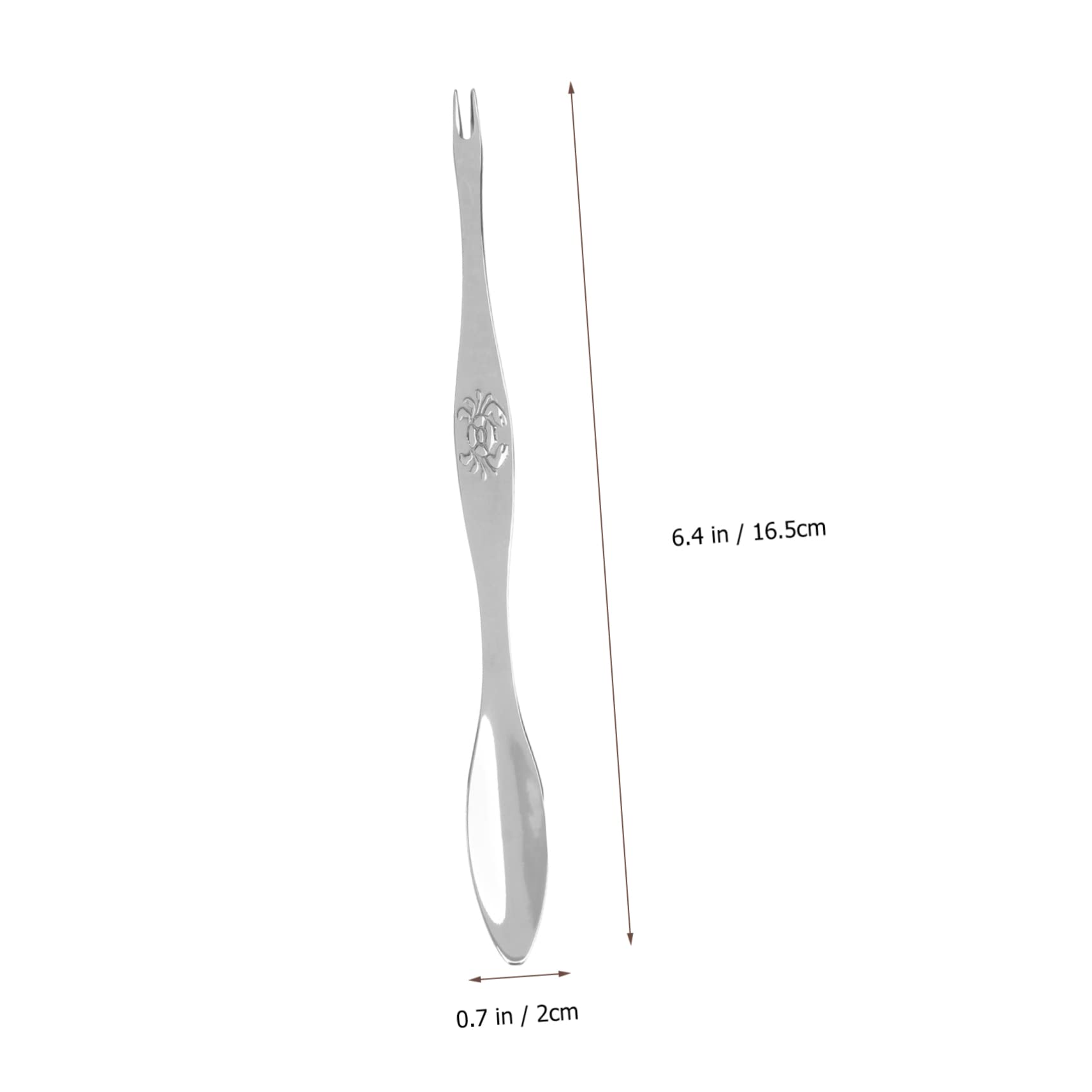 BEBEMOKO Crab Forks and Tools 5pcs Set of Crab Peeling Needle Sturdy Stainless Steel for Easy Crab Eating