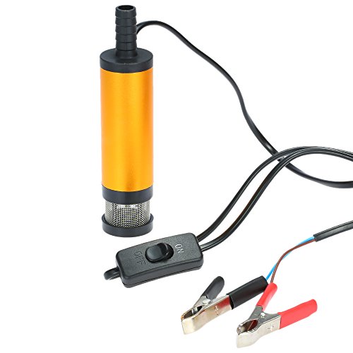 mewmewcat Bomba de água de óleo diesel para combustível 12V Bomba de transferência para caravana de