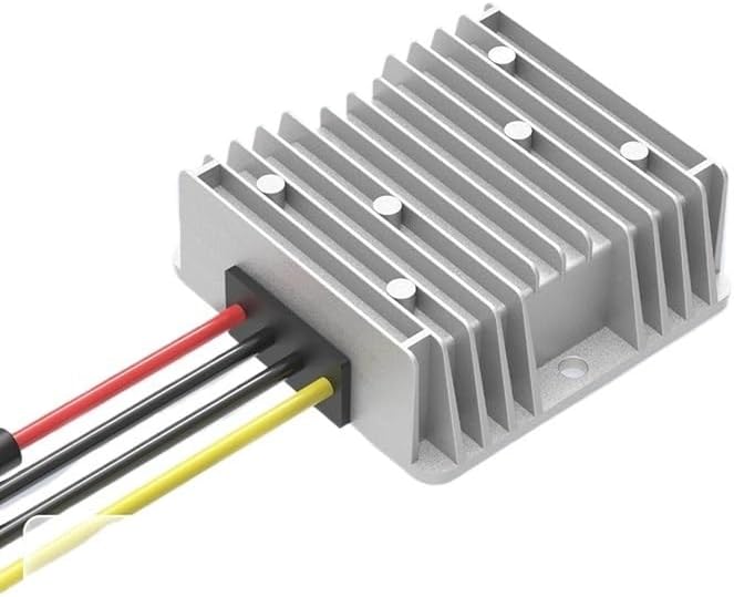 COFA-12V 20A 240W Voltage Converter,DC17-55V to DC 12V Voltage Regulator Transformer with Fuses Holder,Wire Terminals