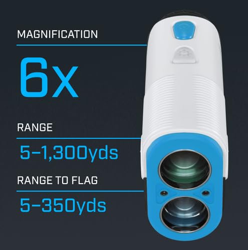 Bushnell Golf A1‑Slope Laser Rangefinder – Ultra‑Compact 6× Magnification, USB‑C Rechargeable, Pinseeker JOLT, Slope On/Off - Image 3