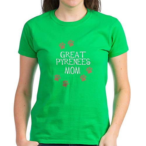 CafePress Great Pyrenees Mom T Shirt Womens Cotton T-Shirt
