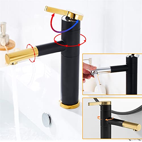Robinet de salle de bain flexible pour lavabo et vasque moderne - 3