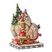 Enesco Jim Shore Dr. Seuss The Grinch and Max Standing by Sleigh Figurine, 8.46 Inch, Multicolor