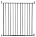 Stork Craft Easy Walk-Thru Tall Metal Safety Gate, Black