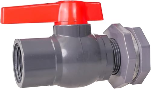 Vista 12 de Ququyi Conector Adaptador de Mamparo para Tanque de Agua de PVC de 3/4 Pulgadas Accesorio con Tapones Accesorio de Tubería Thru-Bulk para Barriles