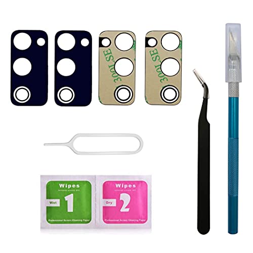 2 Pack OEM Original Back Rear Camera Glass Lens Replacement for Samsung Galaxy S20 FE 5G with Adhesive Preinstalled G781U and Repair Toolkit(All Carriers)