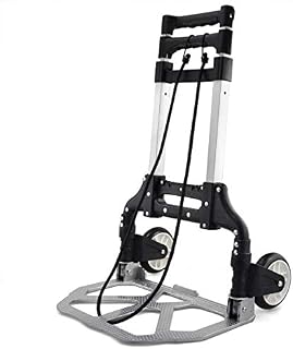 Yaheetech 75kg Aluminium Industrial Heavy Duty Folding Foldable Hand Trolley Sack Truck Cart