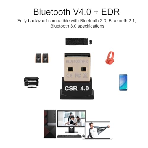 Qiilu QIILUC3KPQE10DF Bluetooth Network Adapters Bluetooth Adapter Csr4.0 Mini Usb Bluetooth Adapter Wiress Dongles Receiver thumb #6