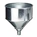 FUNNEL METAL W/SCREEN 8QT 10 DIAMETER