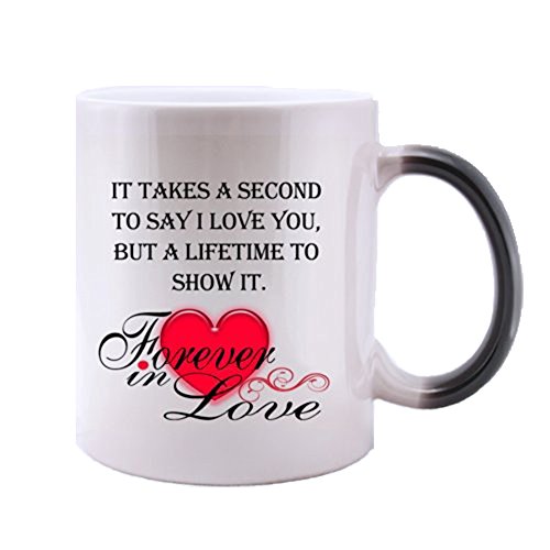 Modern Design Romantic " IT TAKES A SECOND TO SAY I LOVE YOU