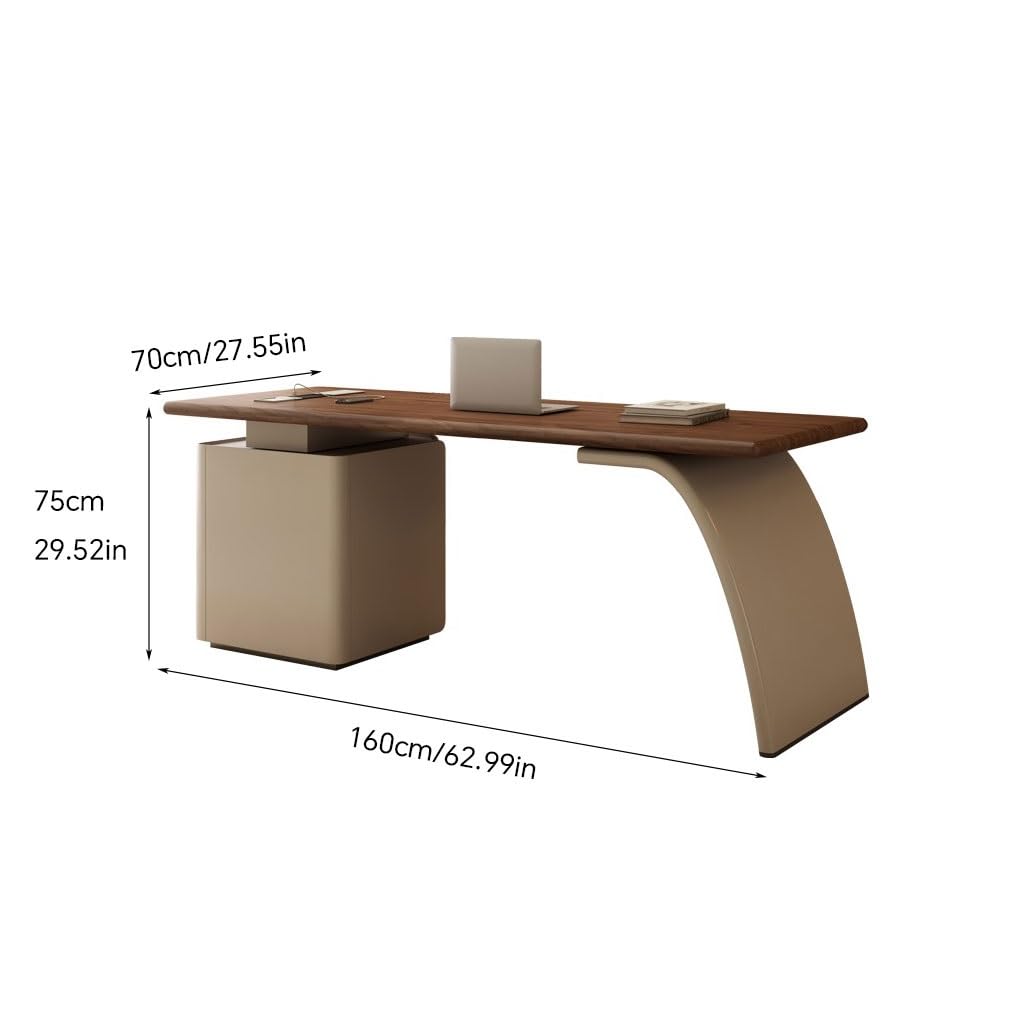Schreibtische Massivholz Wohnzimmer Schreibtisch Moderne Büro Home Study Computer Werkbank Basteltisch(160cm)