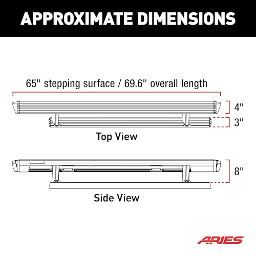 Estribos eléctricos retráctiles Aries para Chevrolet Tahoe miniatura 3