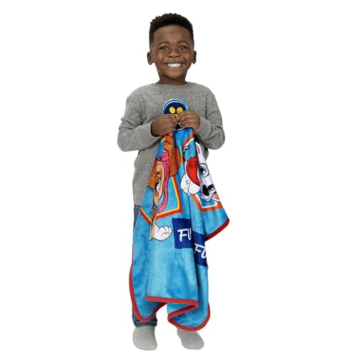 Couverture peluche Paw Patrol interactive et musicale au confort extra chaud