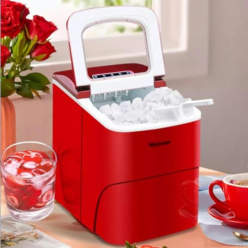 Máquina para fabricar hielo AMNOOL 33 lb/24 h miniatura 6