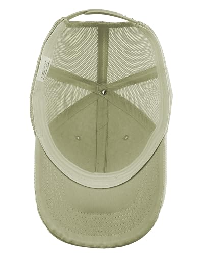 Image of Gelante Mesh Trucker Baseball Cap Snapback Hat Structured Front Panel
