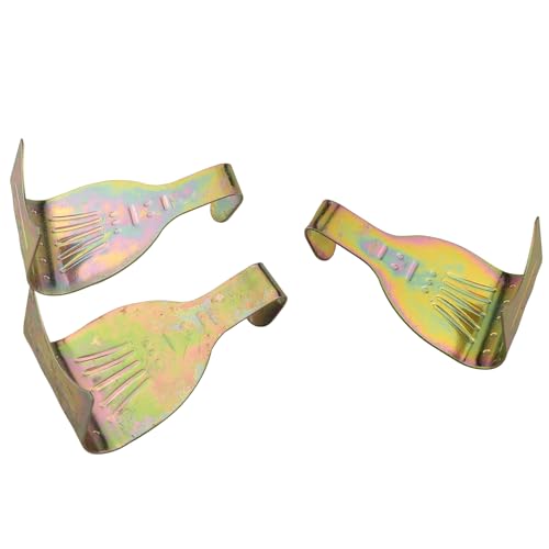 Image of ZCZQC 20PCS Oil Painting Chinese Painting Hooks Picture Rail Hooks 55 x 34mm Molding Hooks Metal Plated Colorful S Shaped Hooks Frame Rail Hooks for Hanging Artworks on The Wall
