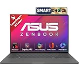 ASUS Zenbook A14 OLED (2025),Smartchoice,Qualcomm Snapdragon X,Copilot+PC,0.9kg Light-Weight,14"(35 cm),32hrs Battery Life*,16GB,512GB,Win 11,MSO 2024,M365 Basic-1yr,AI PC,Metal Body,UX3407QA-QD259WS