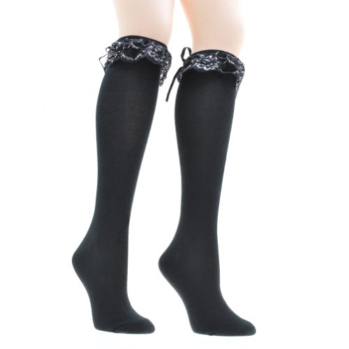 Image of Angelina Novelty Assorted KNEE HIGH Women's Kids Girls Socks