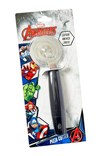 image for Marvel'S CAPTAIN AMERICA Shield Pizza Cutter - Features Super Sharp St