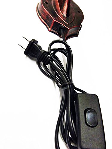 Lin Xiao Hao Mayu Plug In Wall Sconce Lantern Rustic Wall Sconce Lighting Lantern Mounted Light Glass Shade Fixture For Bedroom Farmhouse Loft #TOP2