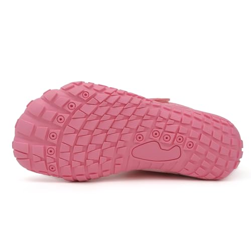 Image of KUBUA Kids High Top Barefoot Shoes Boys Girls Minimalist Zero Drop Sneakers | Wide Toe Box, Padded Collar for Ankle Support, Non-Slip, Hiking, Tennis, Walking, School, Wrestling, Gym, Little Kid, Big Kid