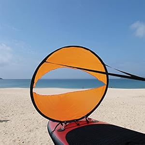 42 inch Downwind Wind Sail Kit Kajak Wind Zeil Kajak Paddle Board Accessoires Draagbare Eenvoudige installatie en snel inzetbaar!