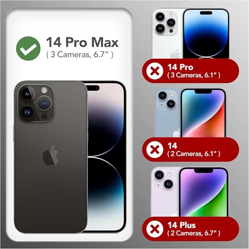 Image of Kratos Soft Silicone Case Cover Compatible with iPhone 14 Pro Max - Everyday Comfort Protection, Wireless Magnetic Charging Case with Raised Edge Camera & Screen Protection, Shock-Resistant Design