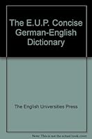 Eup Concise German And English Dictionary B000GKVZQ2 Book Cover