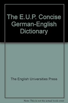 Hardcover Eup Concise German And English Dictionary Book