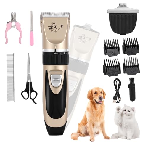 Aovdy Dog Clippers Grooming Kit Dog Shaver Clippers Hair