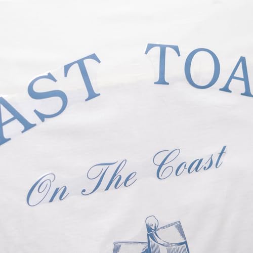 Gostman Last Toast on The Coast decal azul con diseño de copa de vino miniatura 7