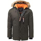 Geographical Norway - Parka para hombre (Caqui, M)