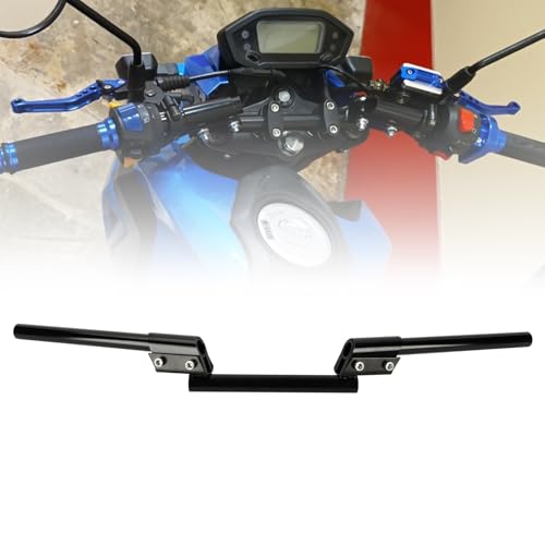 Motorcycle 7/8" 22mm Handlebar - PSLER Universal Adjustable Handle Bar Modified Bike Handlebar Mini Bike Dirt Bike Pit Bike Handlebars for Motorcycle Sport Bike Street Bike Off-Road Bikes ATV