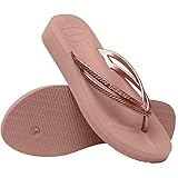 Fabricado en Brasil Havaianas Wedges, Chanclas Mujer, Crocus Rose, 37 EU