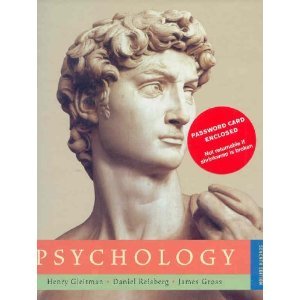 Psychology (text only) 7th (Seventh) edition by H. Gleitman,J. Gross,D.Reisberg
