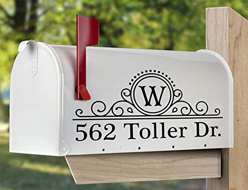 Gadgets Wrap Vinyl Sticker Mailbox Decal with Vine Design for Waterproof Em05 (60 cm X 5 cm, Multicolor, 2 Piece)-image-11