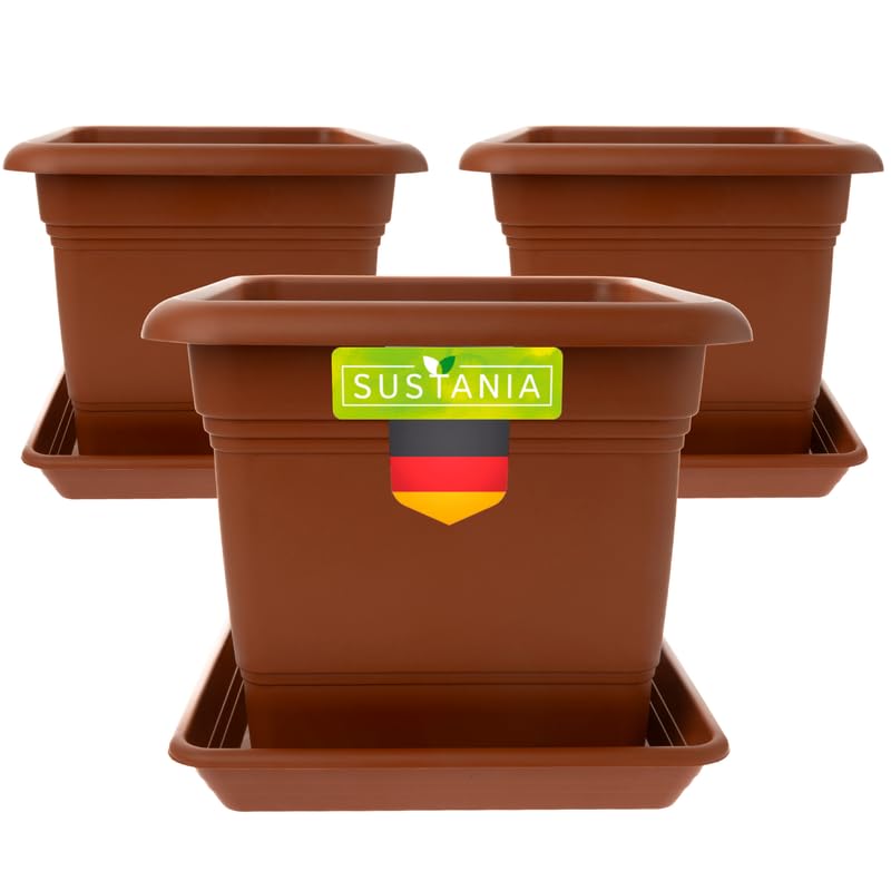 ADEZZ - Polyester plantenbak CARREZ - 40x40x120 cm