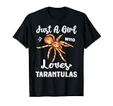 Photo Gallery just a girl who loves tarantole big spider lover regalo maglietta Photo Gallery just a girl who loves tarantole big spider lover regalo maglietta