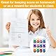 12 Stück Stempel Lehrer Selbstfärbender, Lehrer Bewertung Belohnung Motivation Briefmarken, Lob Ermutigung Kinder Stempel, Bunte Cartoon Lob Siegel Ermutigung, Schüler Hausaufgaben Stamper