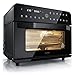 Produktbild Arendo - Minibackofen 25l - Heißluftfritteuse 25 Liter Edelstahl - Multifunktionsofen - mini Backofen Airfreyer XXL - Aerofryer - 1800 Watt - Inkl. Backblech, Dörrblech, Ofenrost, Frittierkorb