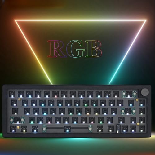 Kit clavier mécanique GMK67 trimode parfait pour le télétravail - 6