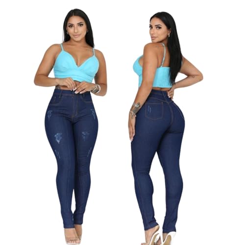 Calça Jeans Feminina Modeladora Empina Bumbum tipo Skinny