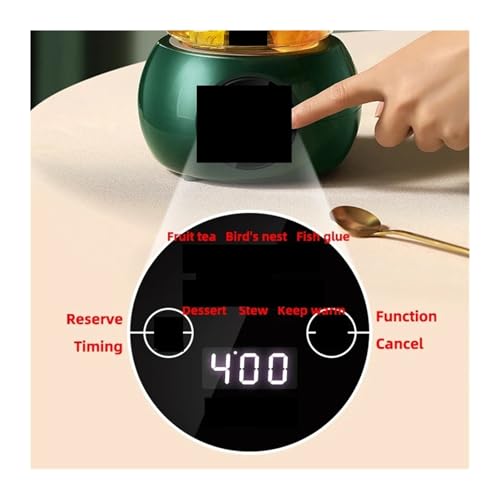 Hervidor eléctrico multifunción 600ml para hogar y oficina miniatura 5